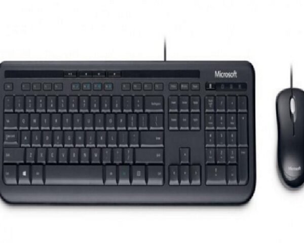 Microsoft Wired Desktop 600 for Business - Teclado Estándar - Alámbrico - USB