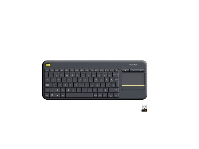 Teclado Logitech K400 Plus con touchpad