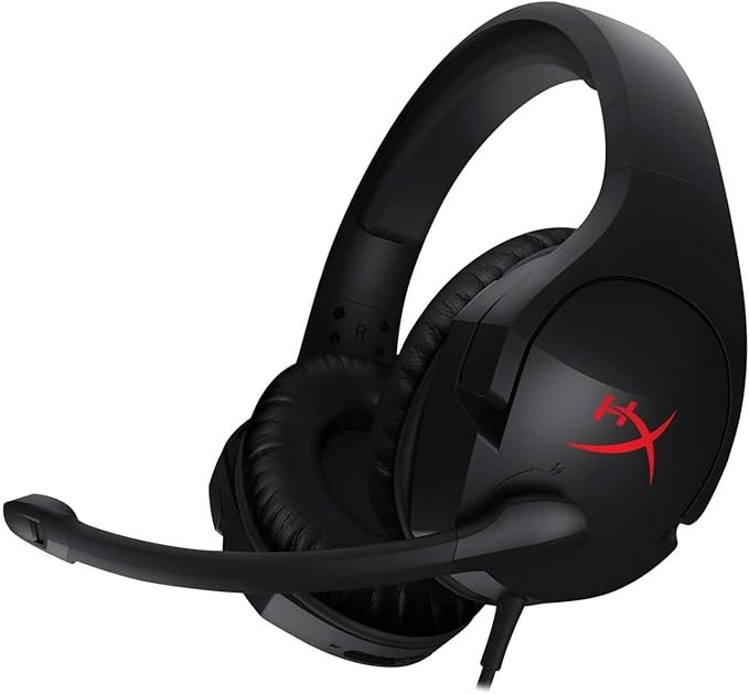 HYPERX Cloud Stinger - Auriculares para juegos - Diseño ligero - Micrófono abatible para silenciar