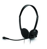 Klip Xtreme Auriculares estéreo con cable con micrófono en la oreja con diadema ajustable