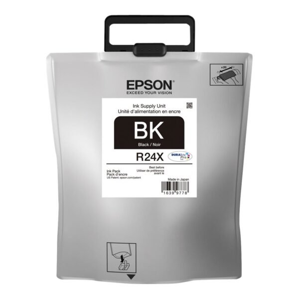 Tinta Epson R24X alta capacidad para TR24X120 original - Negro