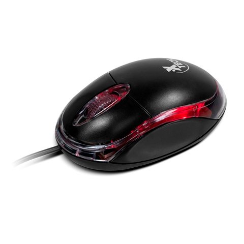 Xtech Mouse Wired con luz roja