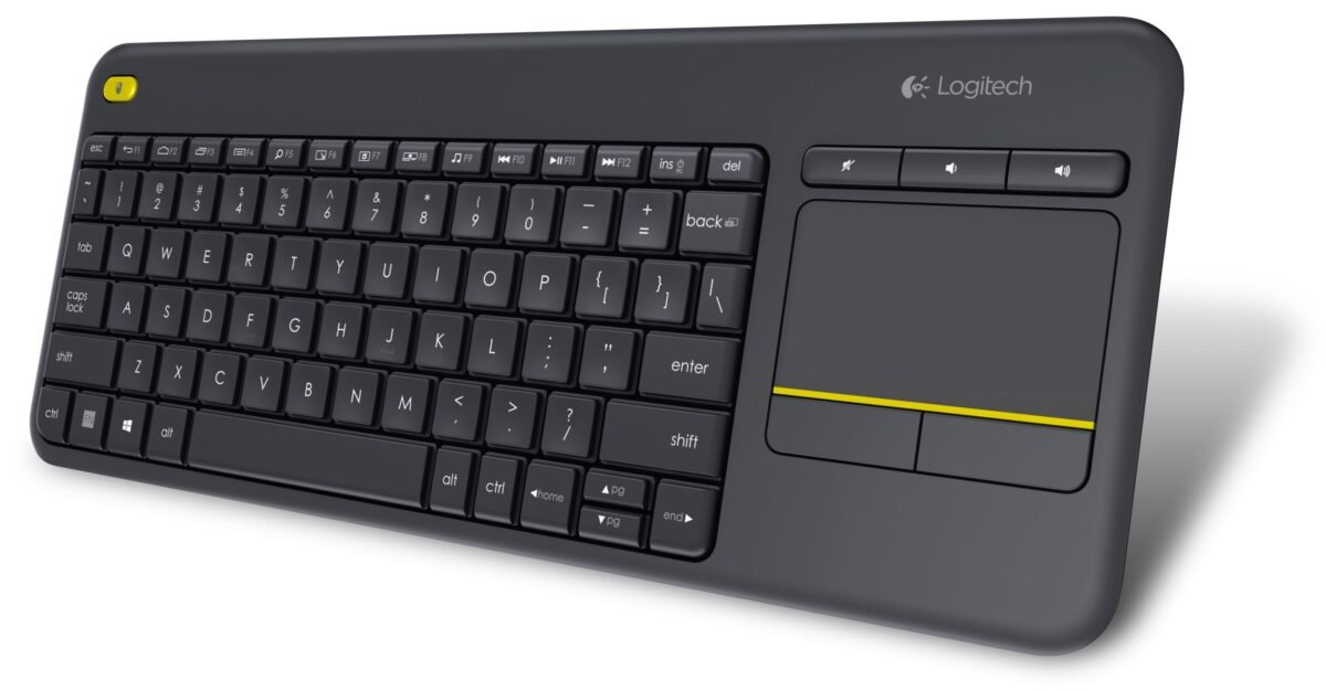 Teclado Logitech K400 Plus con touchpad