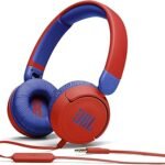 JBL JR 310 - Auriculares para niños (rojo/azul), pequeño
