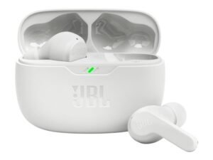 JBL Vibe Beam - Auriculares inalámbricos con micro - en oreja - Blanco