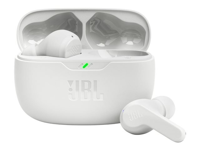 JBL Vibe Beam - Auriculares inalámbricos con micro - en oreja - Blanco