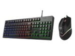 Duo de mouse y teclado multimedia en español XTech - Gaming XTK-535S