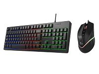 Duo de mouse y teclado multimedia en español XTech - Gaming XTK-535S