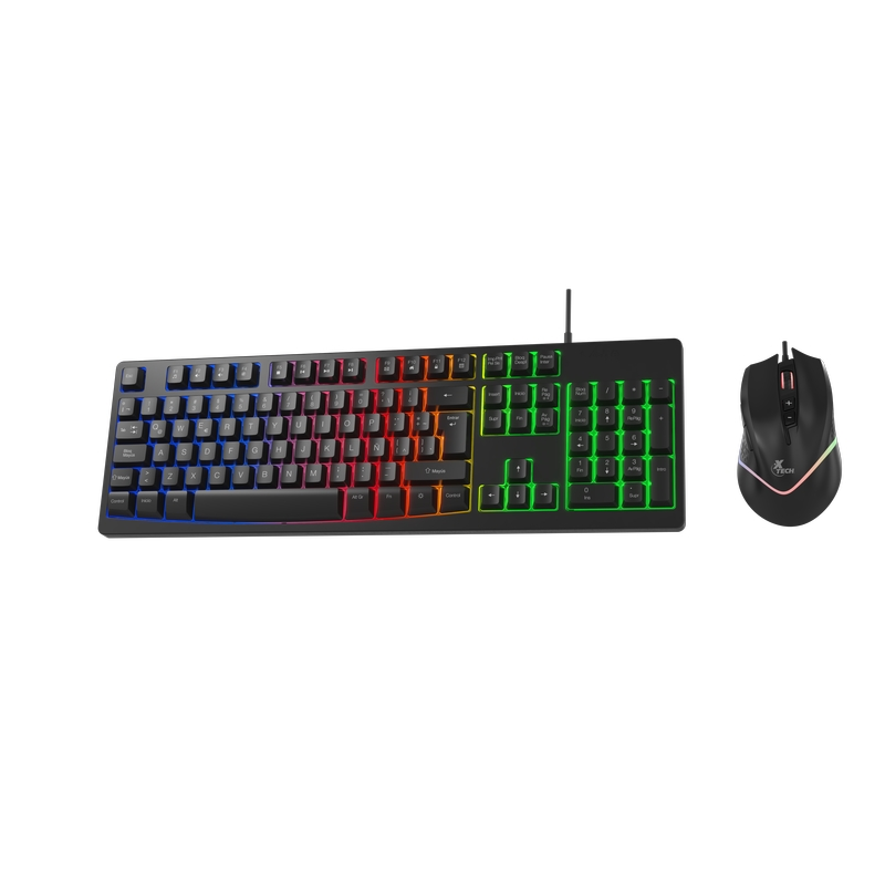 Mouse y teclado multimedia XTech - Gaming XTK-530S