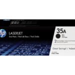 Cartucho de tóner HP 35A - Negro - Paquete de 2 - LaserJet