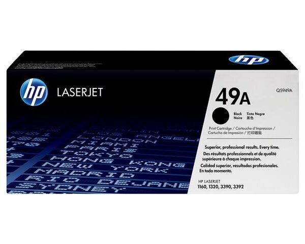 Cartucho de tóner HP 49A - Q5949A - Negro - LaserJet