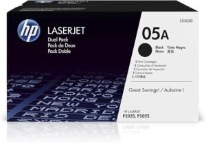 Cartucho de tóner HP 05A - CE505A - Negro - LaserJet