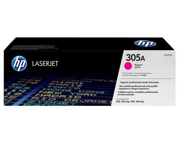 Cartucho de Tóner HP 305A Magenta LaserJet Original