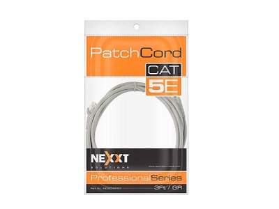 Nexxt - Cable de interconexión - RJ-45 (M) a RJ-45 (M) - Gris