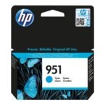 Cartucho de Tinta HP 951 - Cian - Original - CN050AL - Officejet Pro