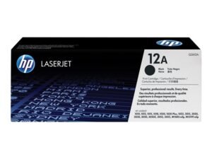 Cartucho de Tóner HP 12A – Negro – LaserJet