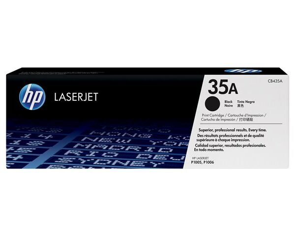 Cartucho de tóner HP 35A - CB435A - Negro - LaserJet