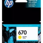 Tinta HP 711 – CZ132A – Amarillo – Ploter HP DesignJet T120 – T130 – T520 – T530