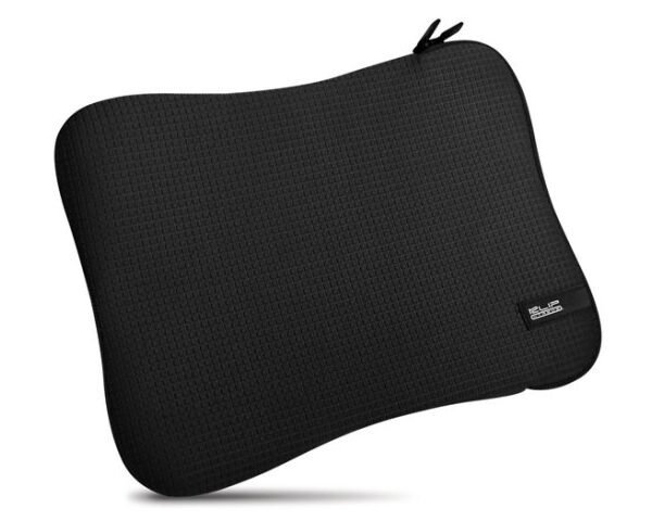 KlipX Texturized Laptop - Sleeve - KNS - 310B up to 14.1" - Black