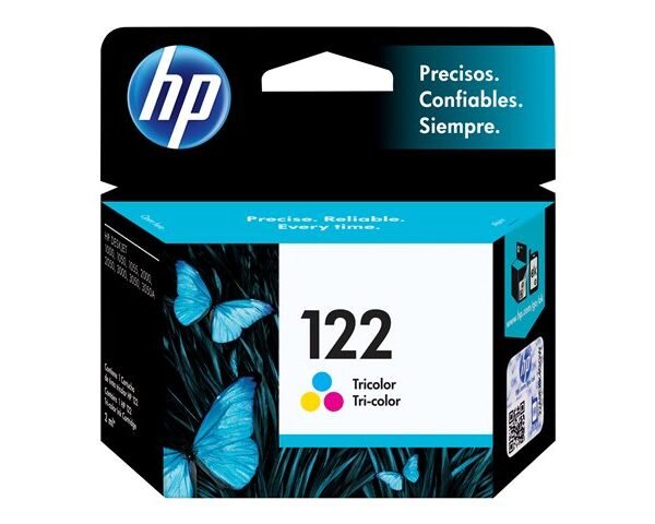 Tinta HP 122 - CH562HL - 1,5 ml - Cian - Magenta - Amarillo - DeskJet