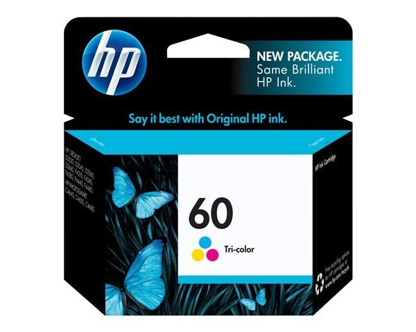 Tinta HP 60 - CC643WL - Cian - Magenta - Amarillo - Deskjet