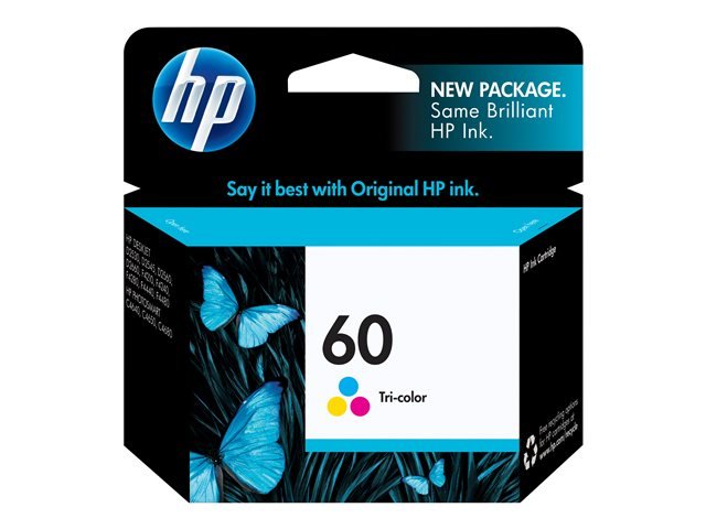 Tinta HP 60 - CC643WL - Cian - Magenta - Amarillo - Deskjet