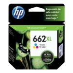 Tinta HP 662XL - CZ106AL - Alto rendimiento - Cian - Magenta - Amarillo - Deskjet Ink Advantage