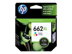 Tinta HP 662XL - CZ106AL - Alto rendimiento - Cian - Magenta - Amarillo - Deskjet Ink Advantage