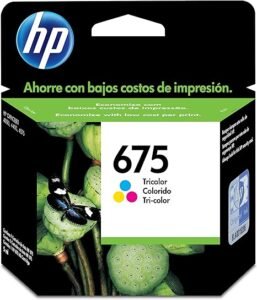 Tinta HP 675 - CN691AL - Cian - Magenta - Amarillo - Tricolor- Ink Advantage - Officejet