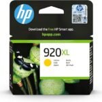 Tinta HP 920XL - CD974AL - Amarillo - Original- OfficeJet