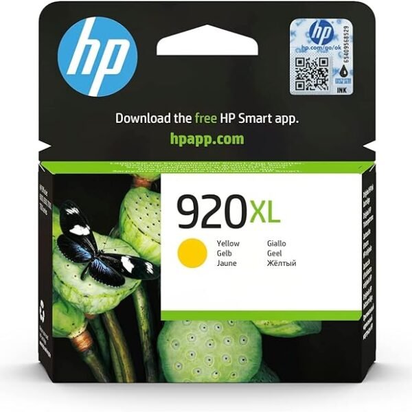 Tinta HP 920XL - CD974AL - Amarillo - Original- OfficeJet