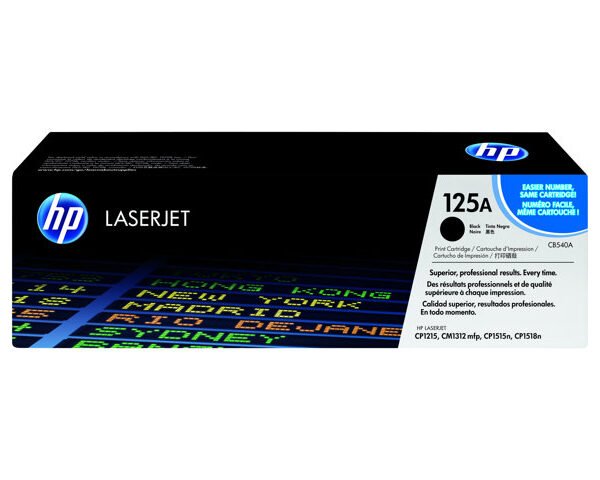 Cartucho de Tóner HP 125A – Negro – LaserJet