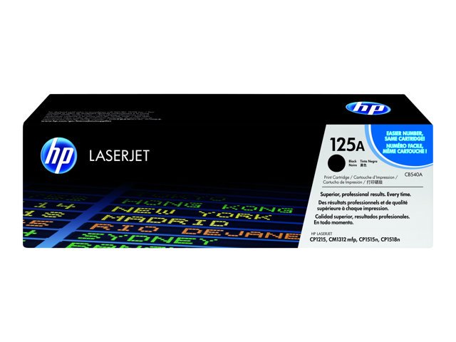 Cartucho de Tóner HP 125A – Negro – LaserJet