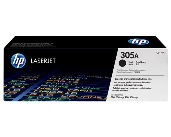 Cartucho de Tóner HP 305A Negro LaserJet Original