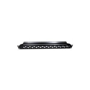 Nexxt Patch Panel - Cat6A - 24 Puertos - SFTP Keys Jack - Rack