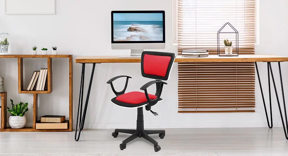 Manager Chair w/Arm Rest (Roma) - Red - Xtech - QZY-0613R